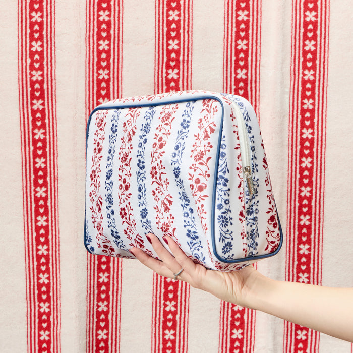 Summersalt x Weezie Large Patterned Toiletry Bag