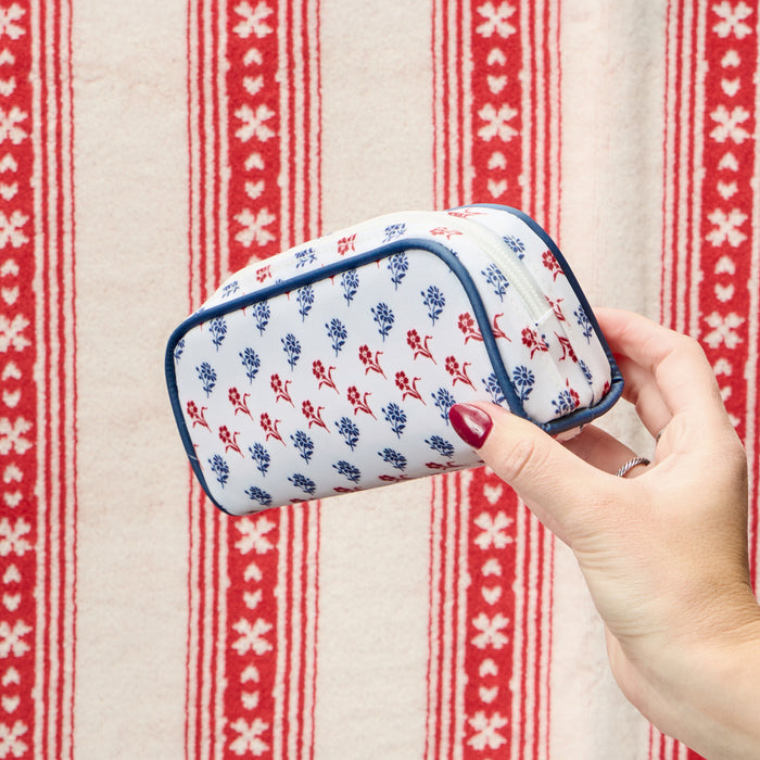 Summersalt x Weezie Small Patterned Toiletry Bag