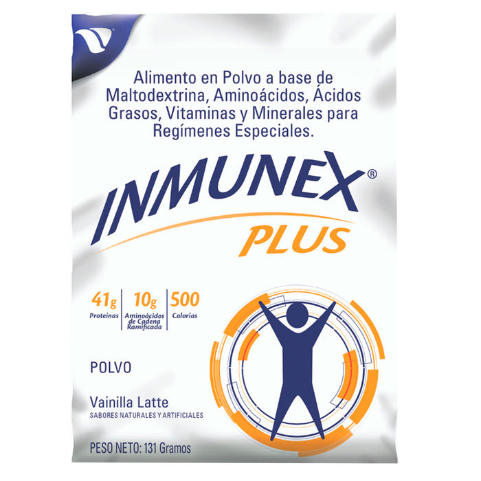 Suplemento Alimenticio Inmunex Plus Vainilla X 131G
