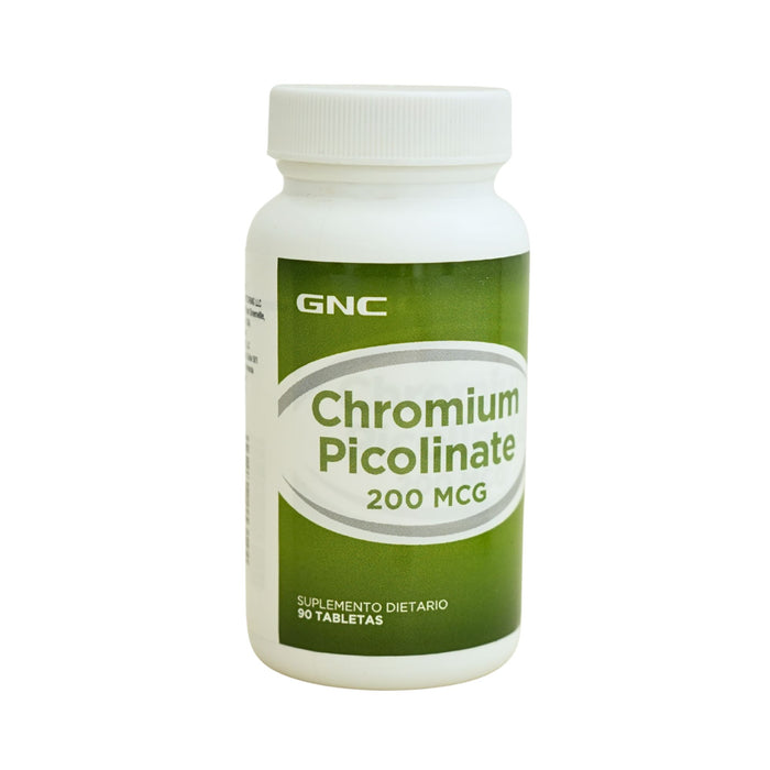 Suplemento Chromium Picolinate 200Mcg X 90 Tabletas