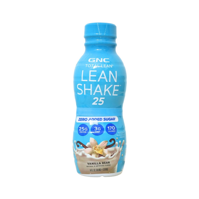 Suplemento Gnc Lean Shake 25 Vanilla Bean X 414Ml