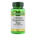 Suplemento Nature's Bounty Calcium Magnesium Zinc D3 X100 Tabletas