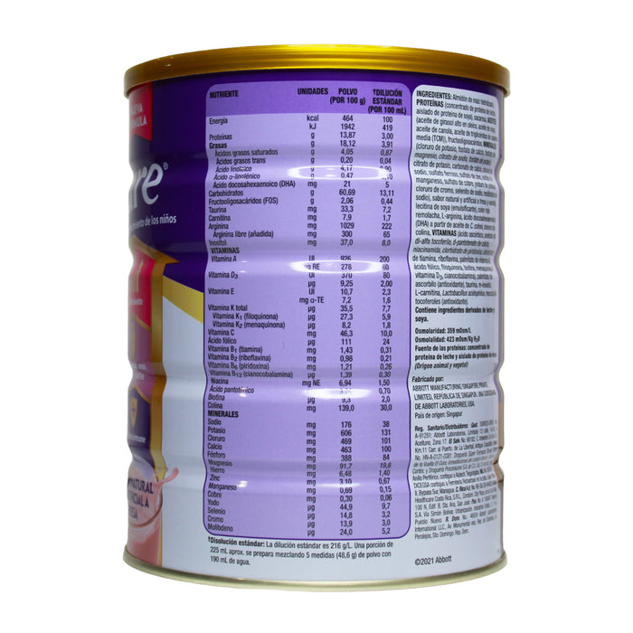 Suplemento Nutricional Pediasure Sabor Fresa X 900 Gr