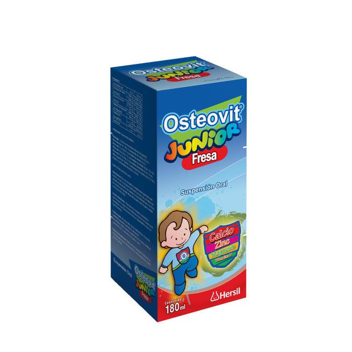 Suplemento Osteovit Junior Sabor Fresa X 180Ml