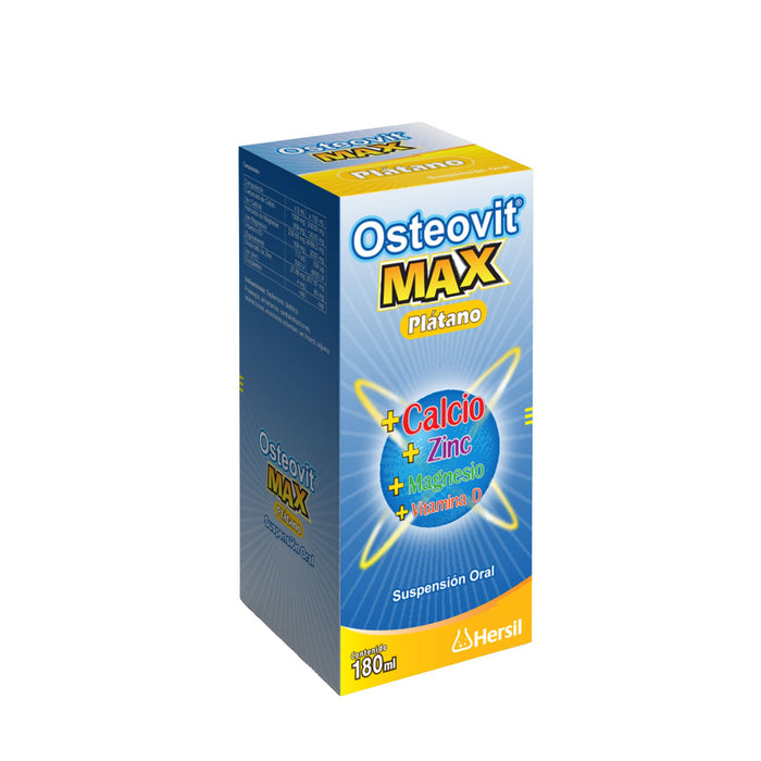 Suplemento Osteovit Max Sabor Plátano X 180Ml
