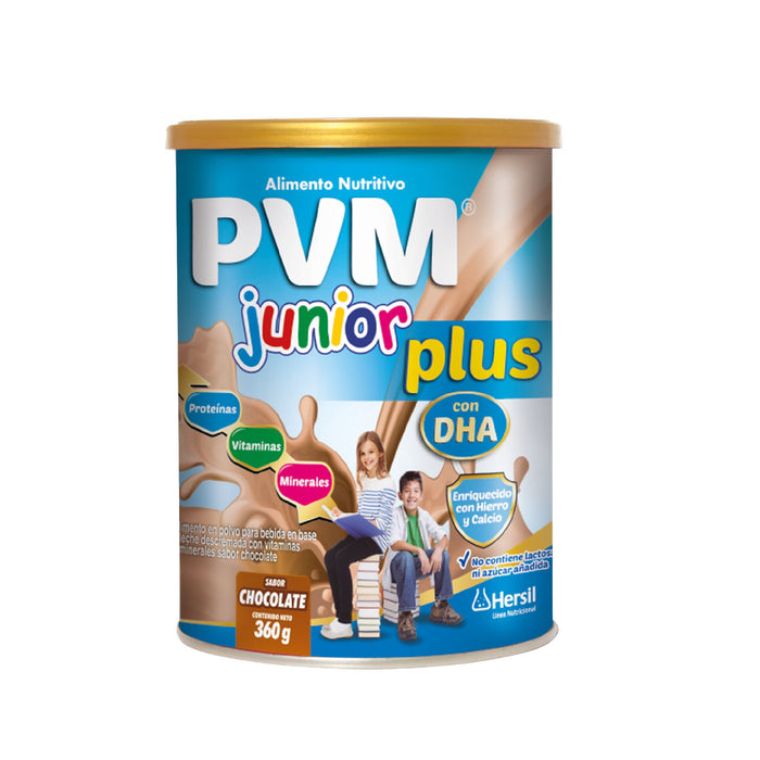 Suplemento Pvm Junior Plus Chocolate X 360G