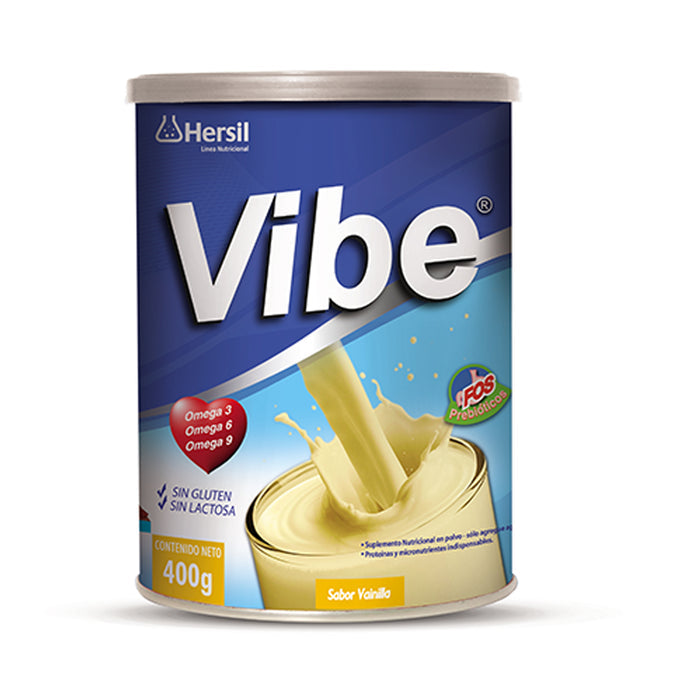 Suplemento Vibe Sin Lactosa Sabor Vainilla X 400G
