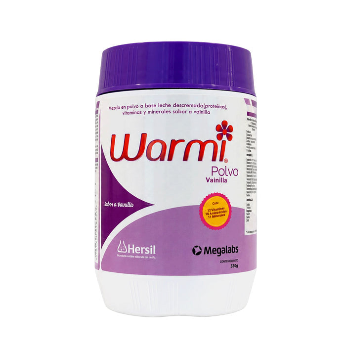 Suplemento Warmi Polvo Vainilla X 330G