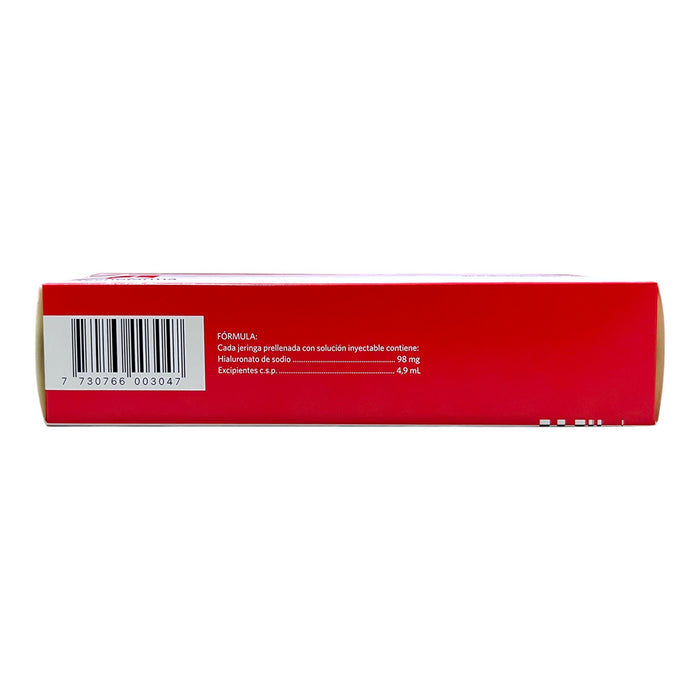 Suprahyal One 98Mg Hialuronato Sodio Ia  X 1 Jeringa Prellenada 4.9Ml