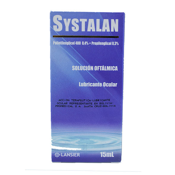 Systalan Colirio X 15Ml Polietilenglicol Propilen