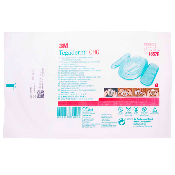 Tegaderm Chg 1657R 8.5Cm X 11.5Cm