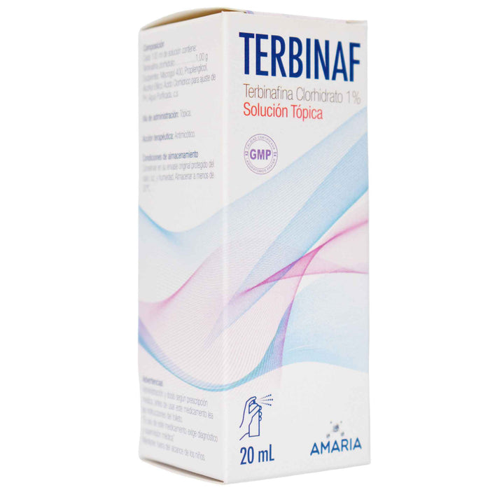 Terbinaf 1% Terbinafina Amaria Spray X 20Ml