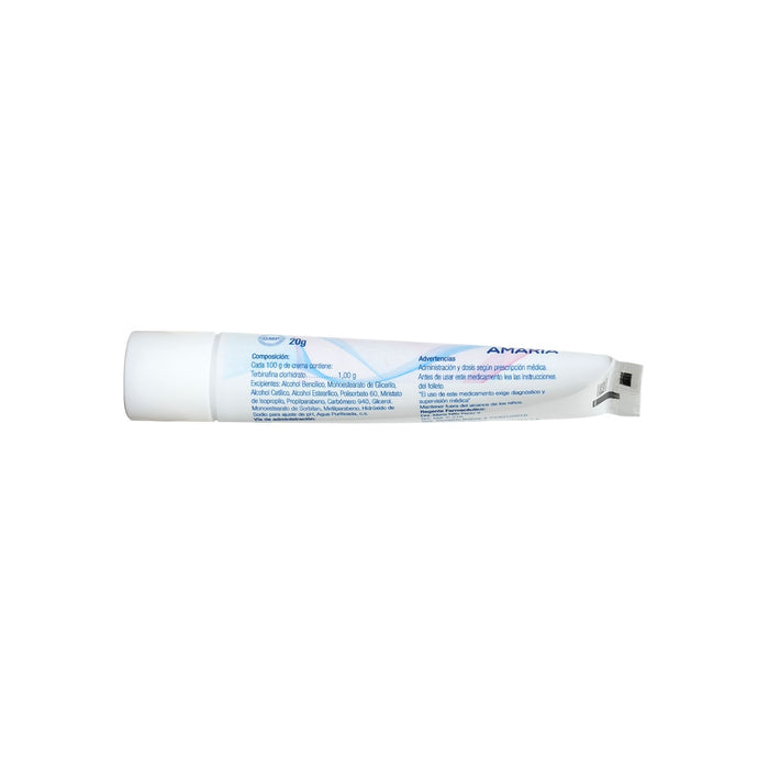Terbinaf Terbinafina Clorhidrato 1% Crema Amaria X 20G