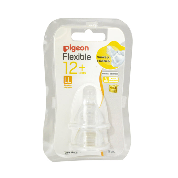 Tetina Flexible Estándar Pigeon X 2 Unidades