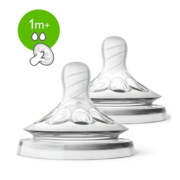 Tetina Natural Avent 1 Mes Para Adelante X 2 Unidades
