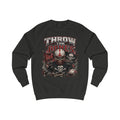Throw the Bones Huskers Sweatshirt — Blackshirts Skull Football Pullover
