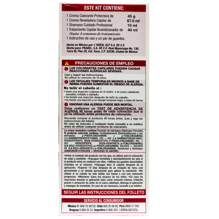 Tinte Excellence 5 X Unidad