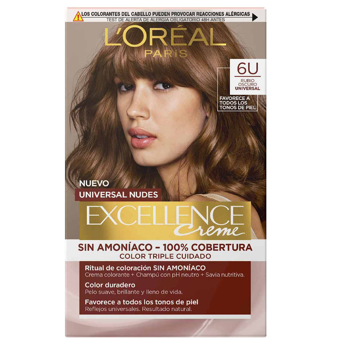 Tinte Excellence Sin Amoniaco 6U Chocolate Puro