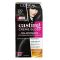 Tinte Loreal Casting Creme Gloss 200 Negro X Unidad