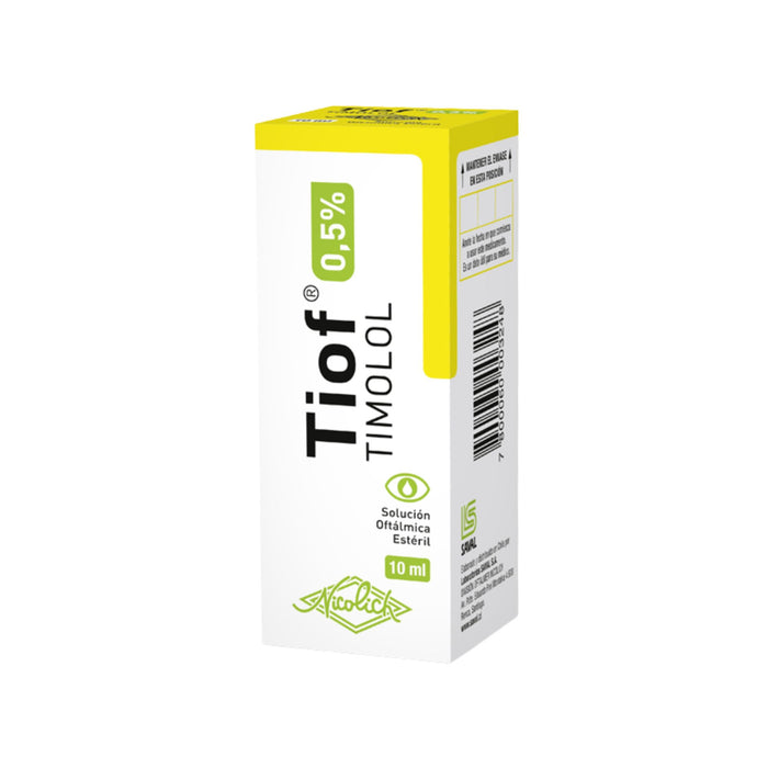 Tiof 0.50% Timolol Colirio X 10Ml