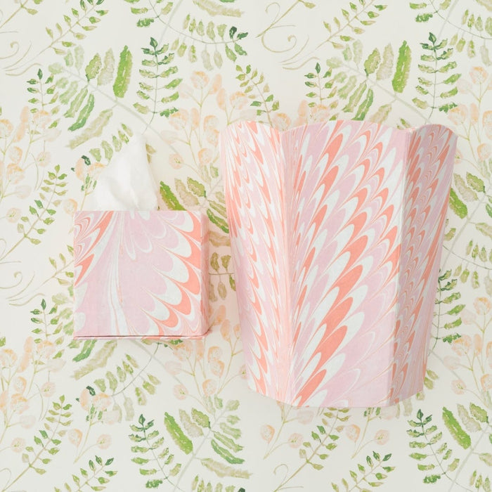 Tissue Box & Waste Bin Set
