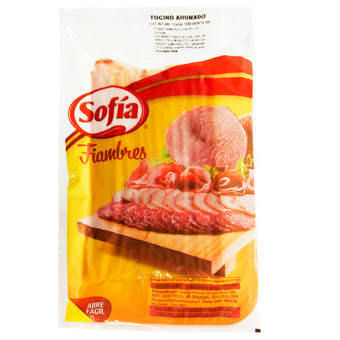 Tocino Al Vacío Sofía 500 G Aprox.