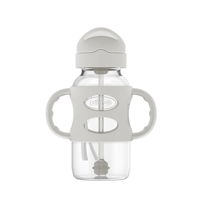 Tomatodo Con Bombilla Dr Browns 270Ml Plomo 6M+