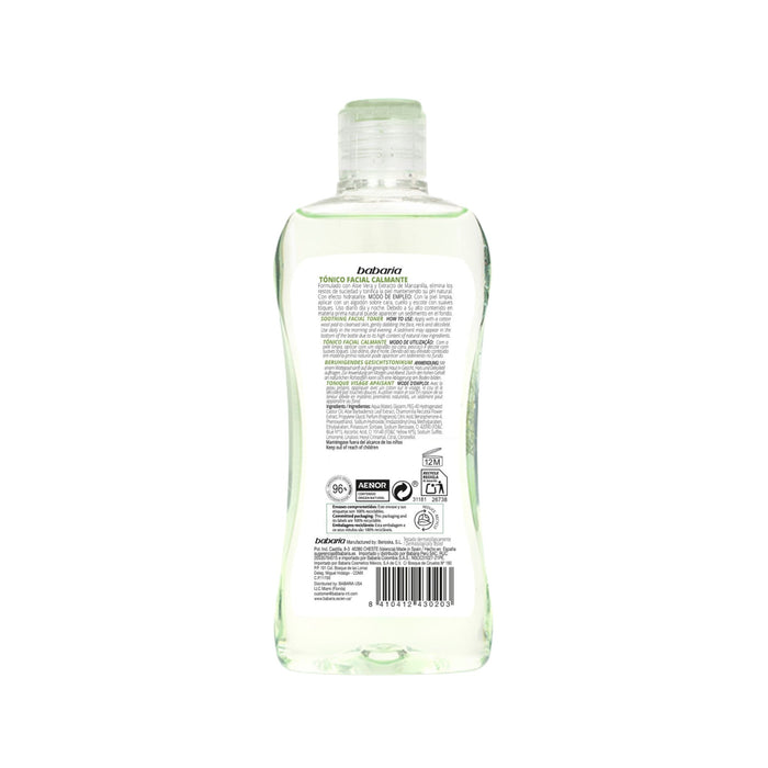 Tónico Facial Babaria Calmante Aloe X 200Ml