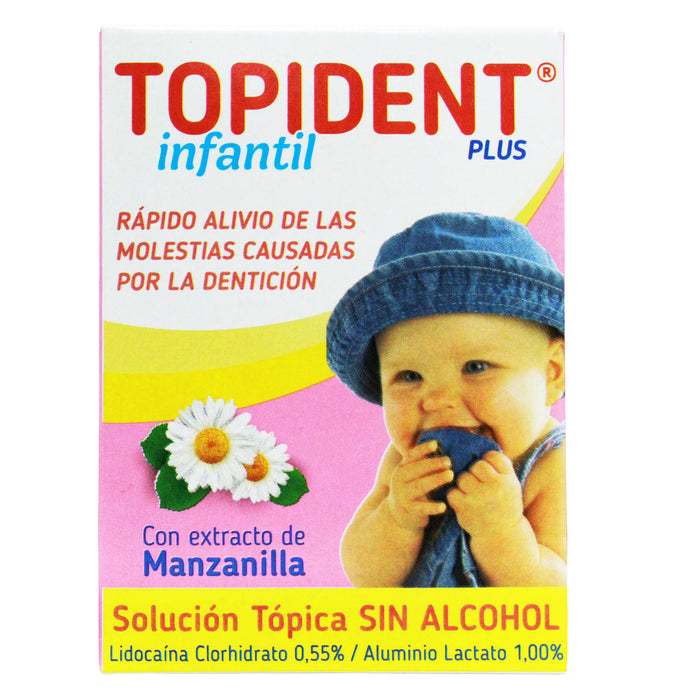 Topident Infantil Solucion X 10Ml Benzo Lac Alumin