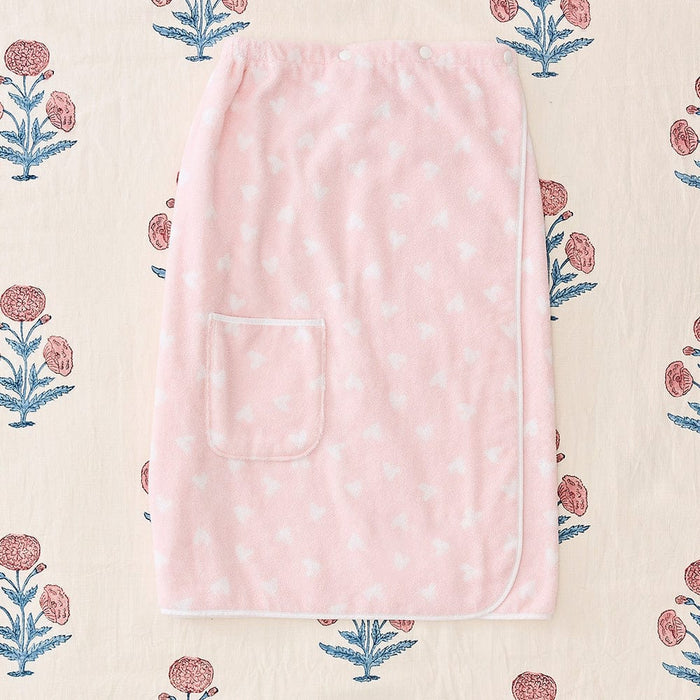 Tossed Pink Hearts / XS / S / No Embroidery