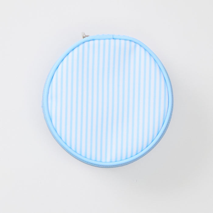 the travel jewelry case in Heritage Blue Stripe