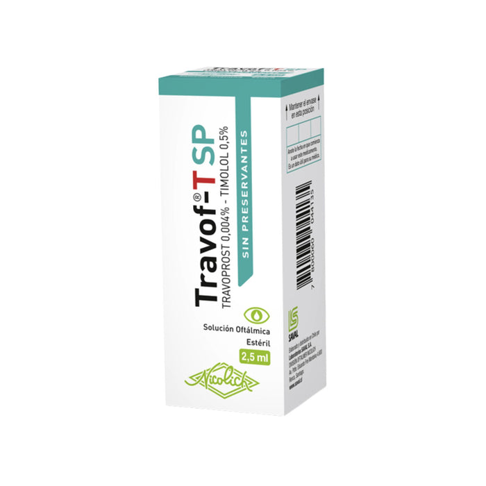 Travof -T Sp Travoprost Timolol Colirio X 2.5Ml