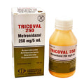 Tricoval 250Mg 5Ml Susp X 100Ml Metronidazol