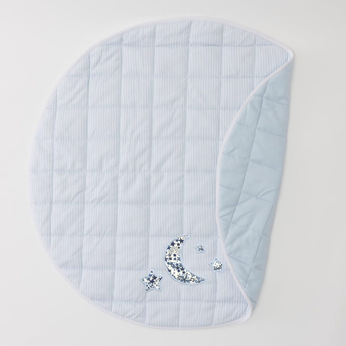 Liberty Moon and Stars on Blue Mat / No Embroidery
