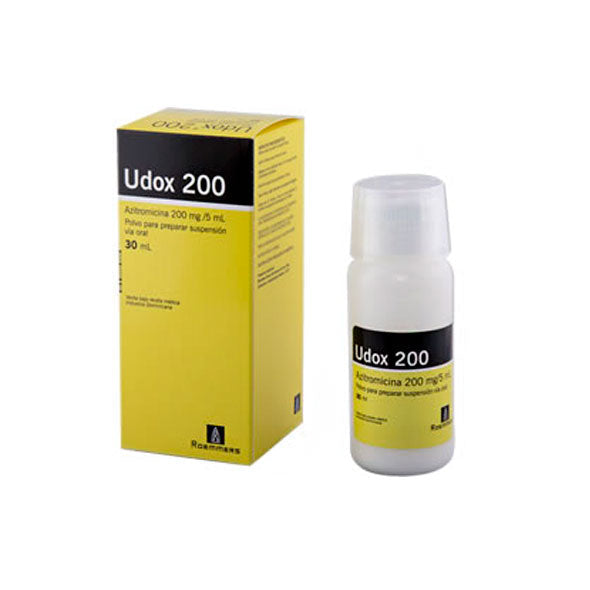 Udox 200Mg 5Ml Susp X 30Ml Azitromicina