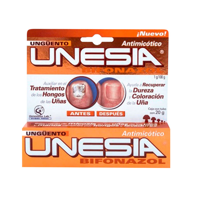 Unesia 1% Bifonazol Unguento Dermico X 20G
