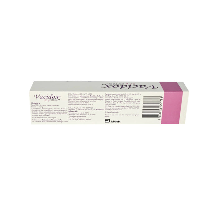 Vacidox Estriol 0.1% Crema Vaginal X 30G