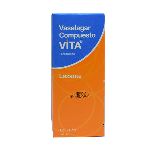 Vaselagar Compuesto 1G X 120Ml Fenolftaleina