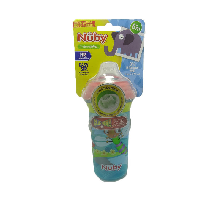 Vaso Clik It Nuby 6 Meses O Más X 270 Ml