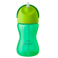 Vaso Con Bombilla Flexible Avent 12M Verde Niño X 300Ml