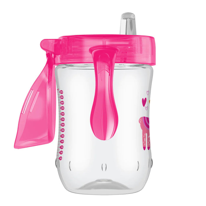 Vaso Con Boquilla De Silicona Dr Browns Rosa 9M+ X 270Ml