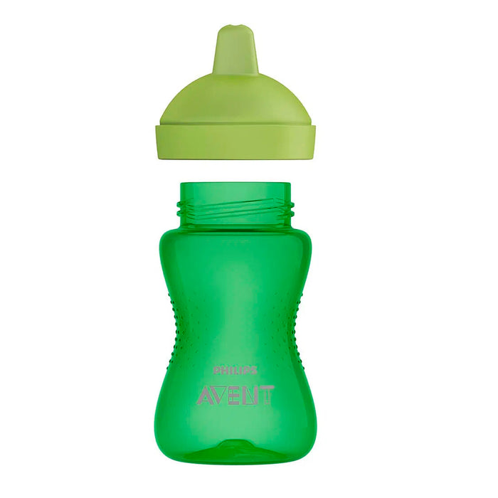 Vaso Con Boquilla Dura Avent 12M+ Verde Niño X 300Ml