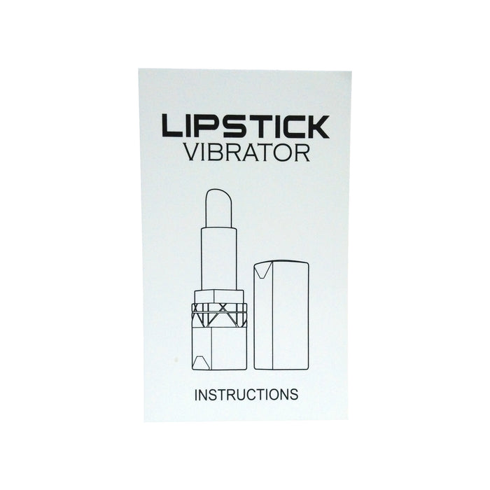 Vibrador Labial Lipstick Recargable