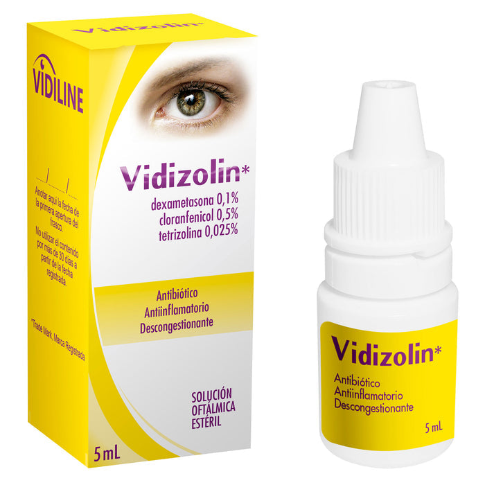 Vidizolin Colirio X 5Ml