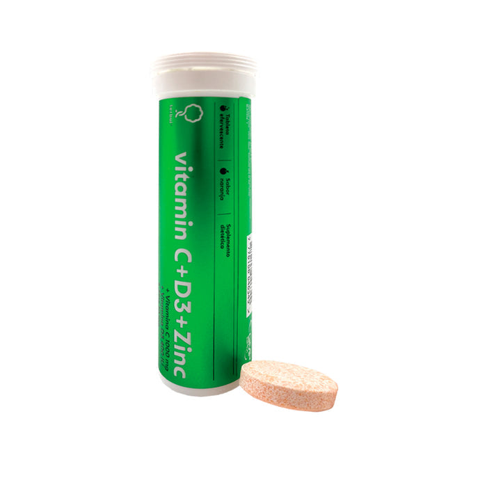 Vitamin C+D3+Zinc Tbo X 10 Tab Eferv