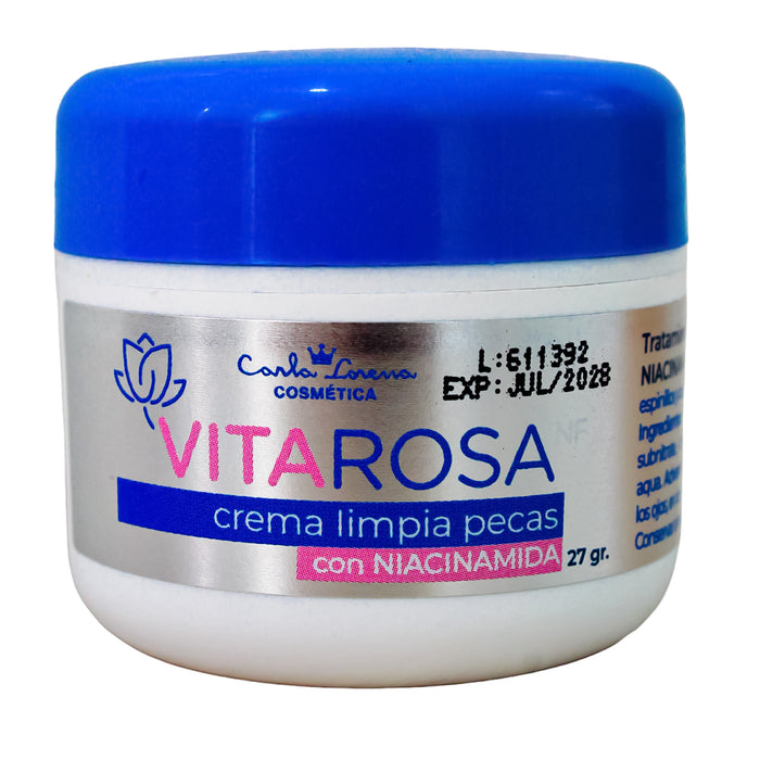 Crema limpia pecas Vitarosa Niacinamida 27g