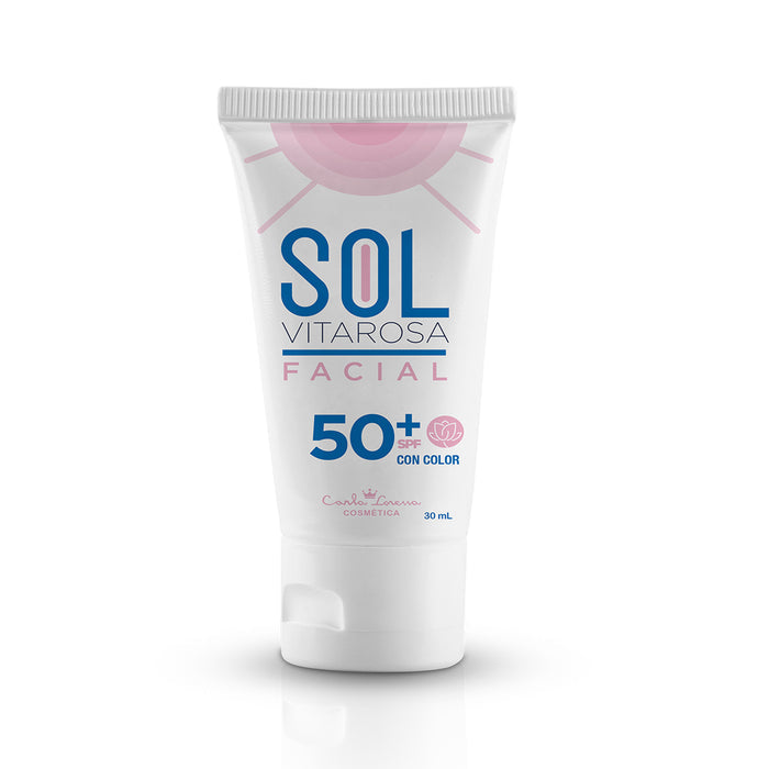 Vitarosa Sol Protecc Facial Spf50+ X 50Ml Antiedad