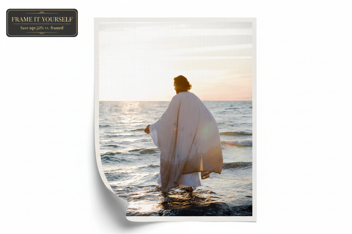 Walking on Water - Frame It Yourself Badge