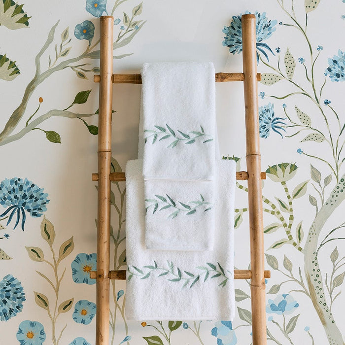 Willow Embroidered Bath Towel