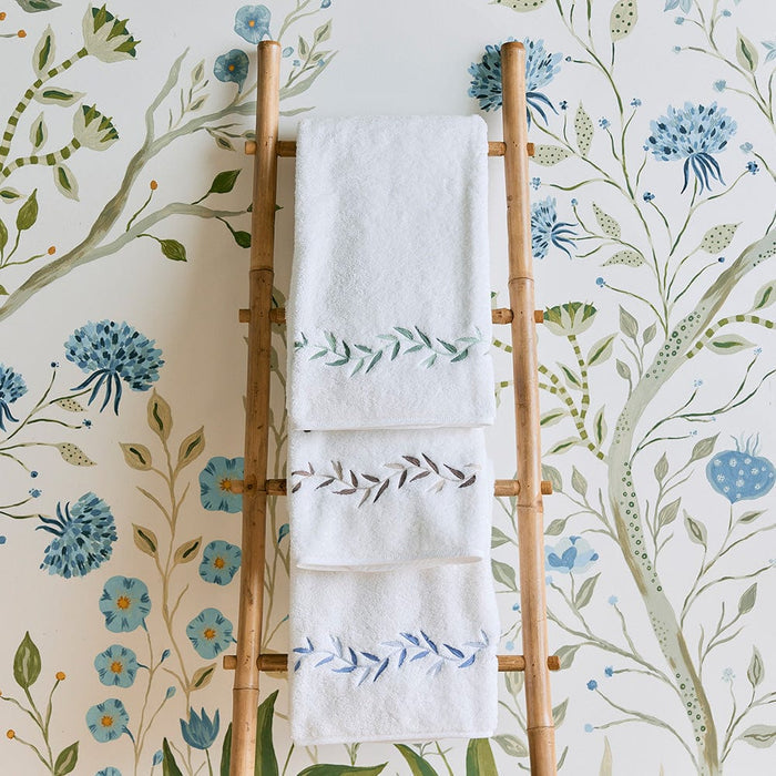 Willow Embroidered Bath Towel